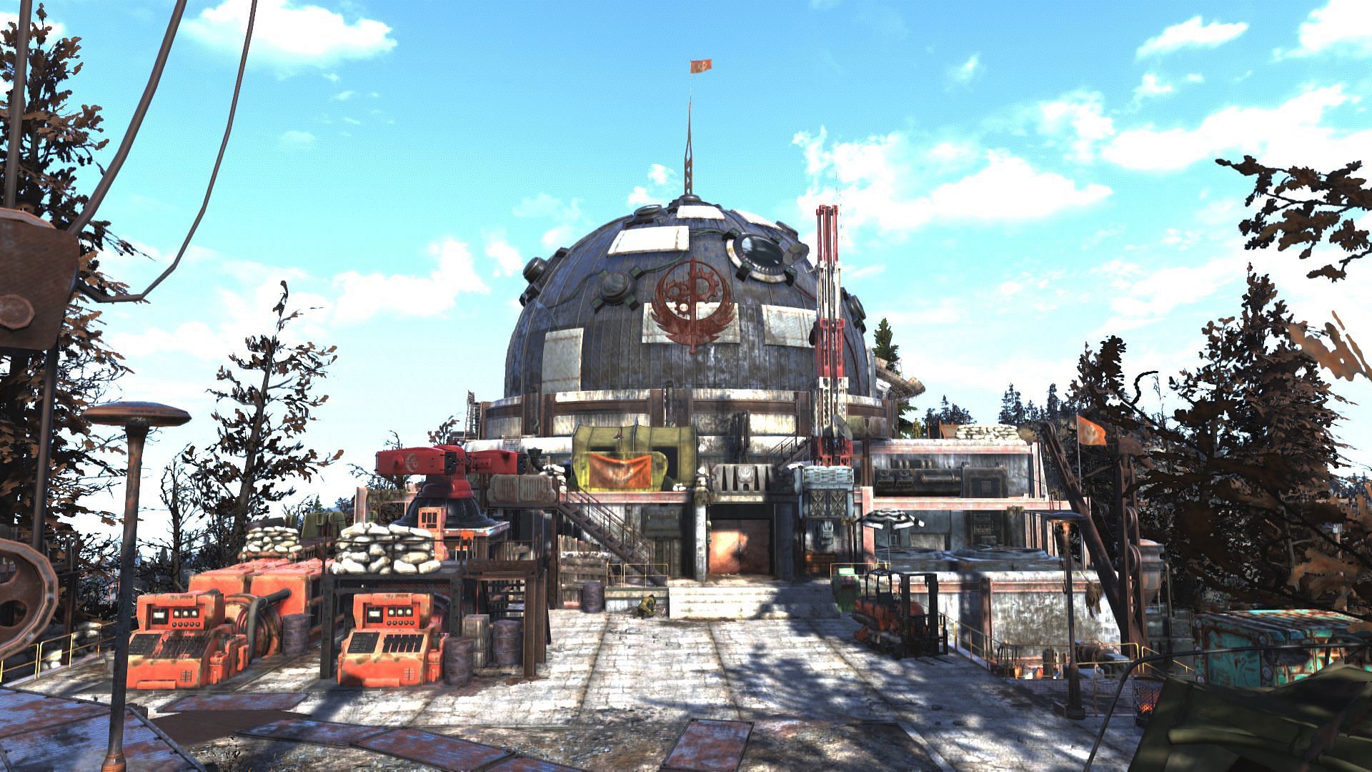 Fort Atlas as it appears in Fallout 76 (Image via Bethesda)
