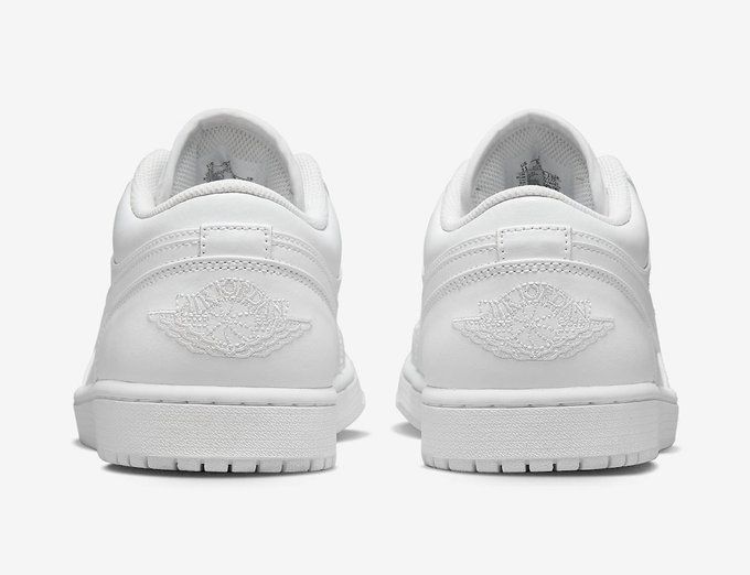 air jordan 1 low white release date