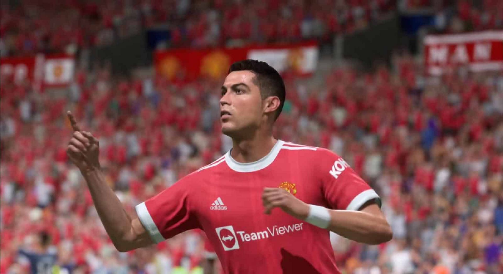 Cristiano Ronaldo has received a downgrade in his overall rating based on last season&#039;s performances (Image via EA Sports)