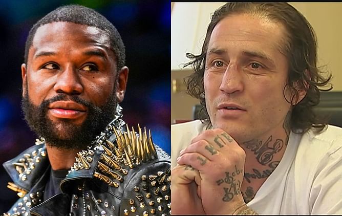 VIDEO: Floyd Mayweather crosses paths with Paul Spadafora at NVBHOF induction years after their infamous sparring session