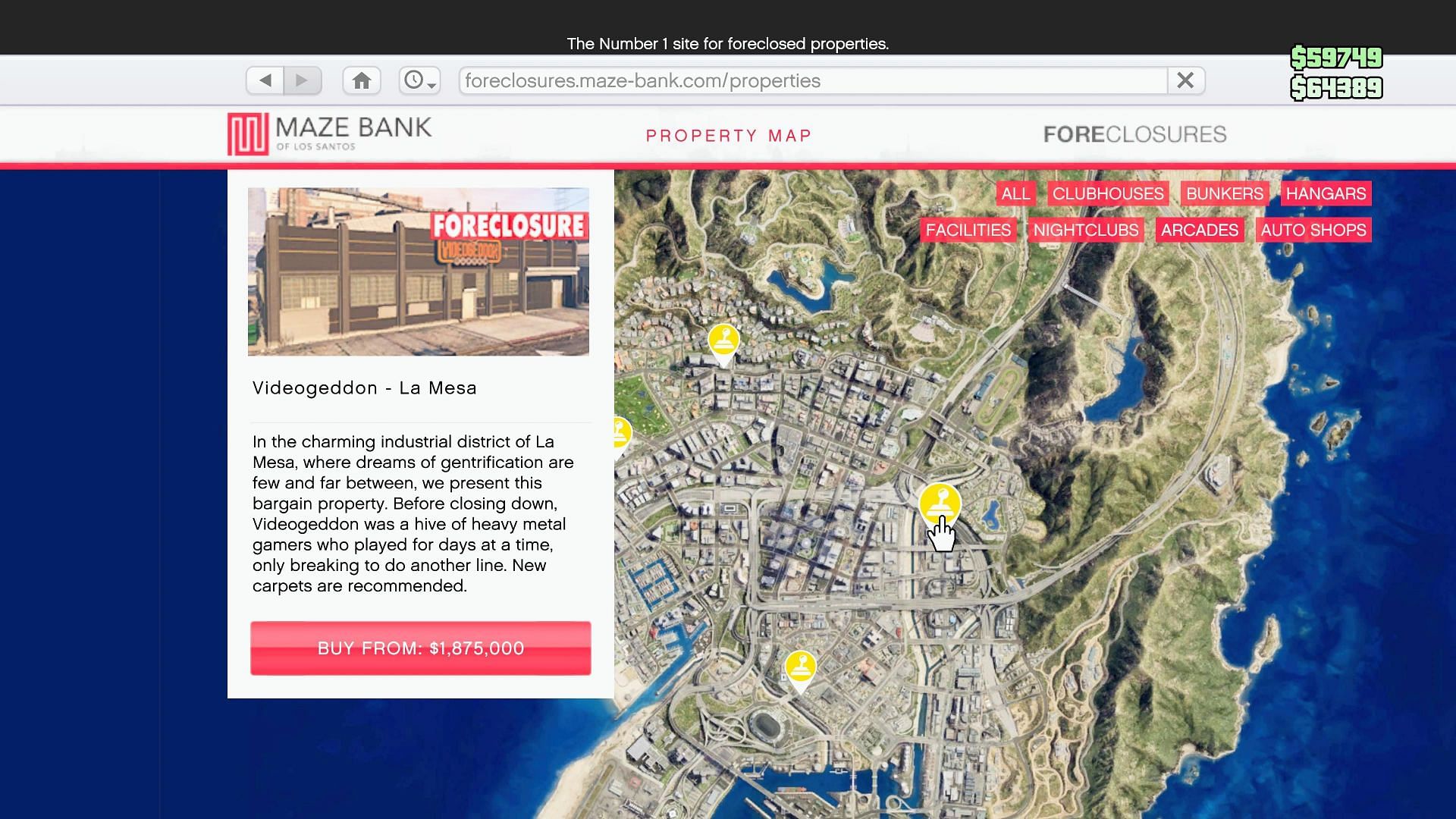 gta v online arcade properties