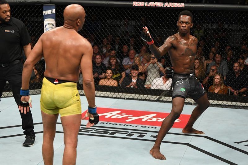 The UFC were happy to sacrifice Anderson Silva to help to make Israel Adesanya into a star