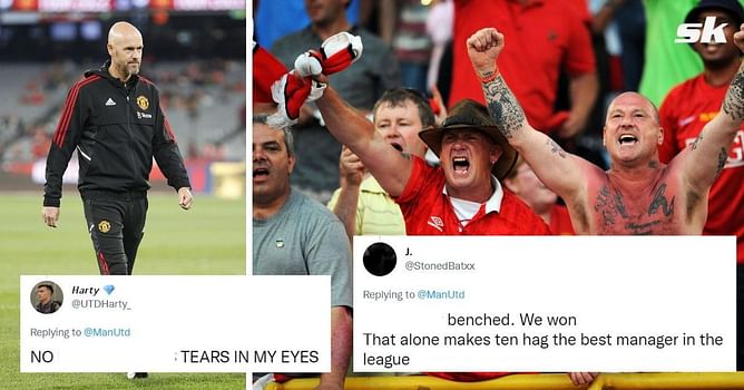 “That alone makes Ten Hag the best manager in the league” – Manchester United fans delighted as 25-year-old star gets dropped to the bench for Brentford game