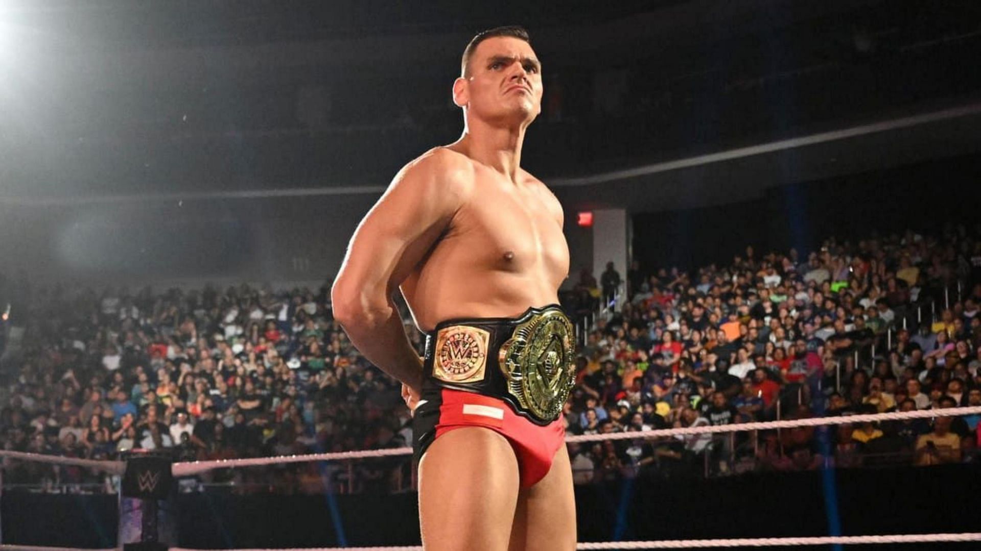 A person broke into Gunther&#039;s rental car and stole his NXT UK Championship belt in 2019