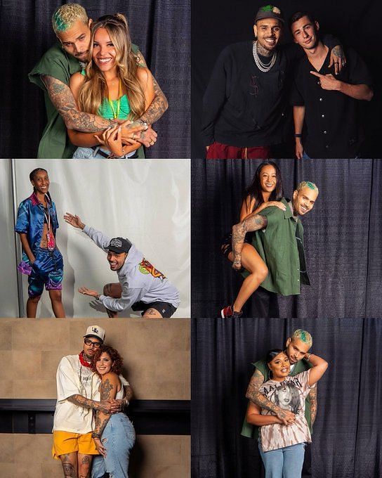 "Memories that will last with them forever" Chris Brown responds as