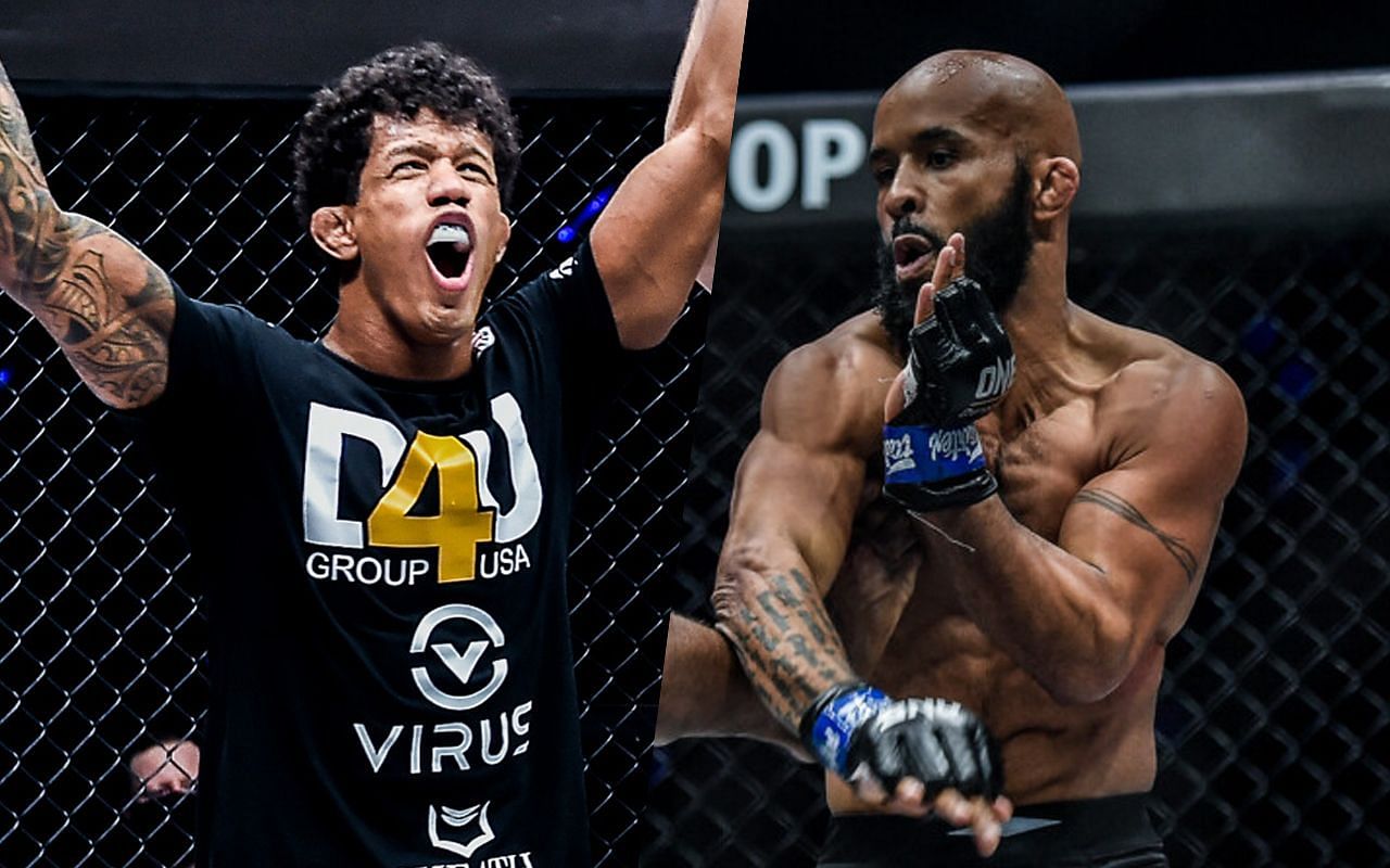 Adriano Moraes (left) and Demetrious Johnson (right) [Photo Credits: ONE Championship]
