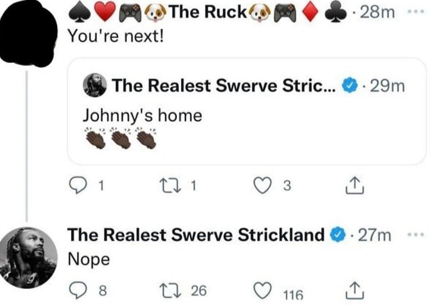 Swerve Strickland isn&#039;t interested in coming back