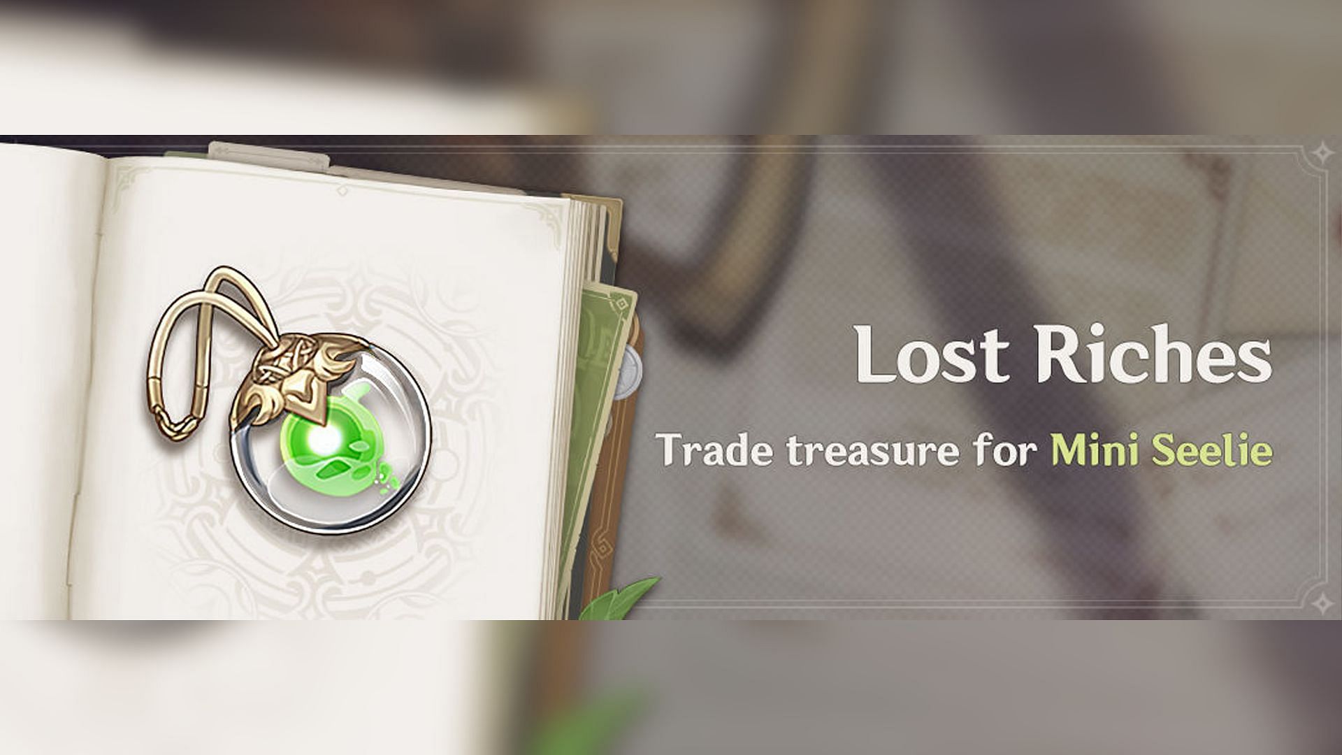 Lost Riches rerun event in version 3.0 (Image via HoYoverse)