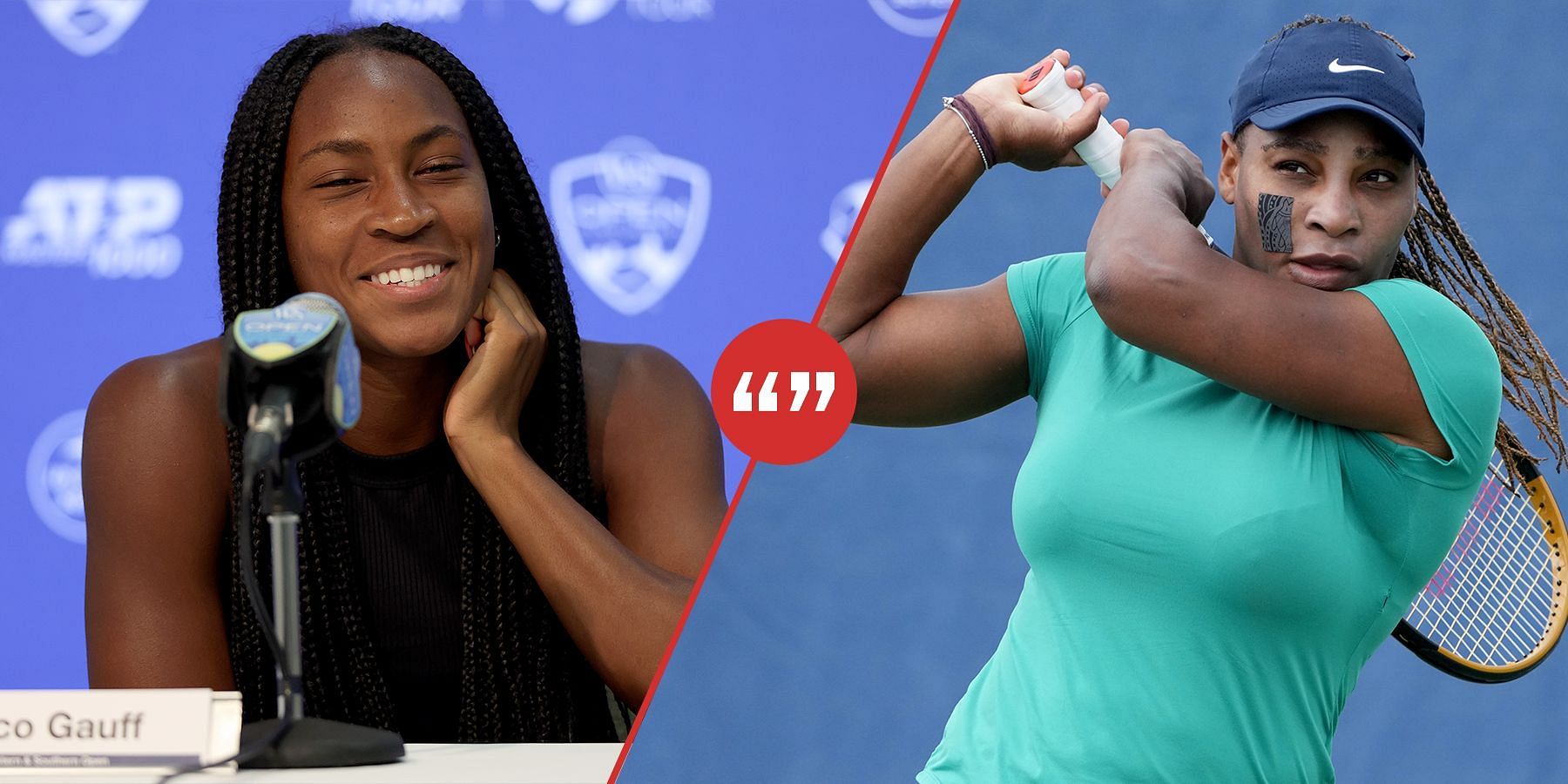 Coco Gauff lauded Serena Williams for her doubles record