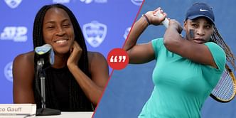 "People overlook [doubles] sometimes, but people forget, Serena has 23 Slams in singles but she has 14 in doubles" - Coco Gauff after becoming World No. 1 in doubles
