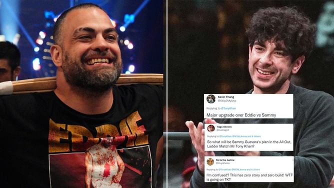 "Wtf is going on TK" - Wrestling fans go berserk as AEW announces Eddie Kingston's new opponent for All Out pay-per-view