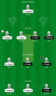 Dream11 Team for Aachen Rising Stars vs Golden Star Bonn - ECS Krefeld T10 2022