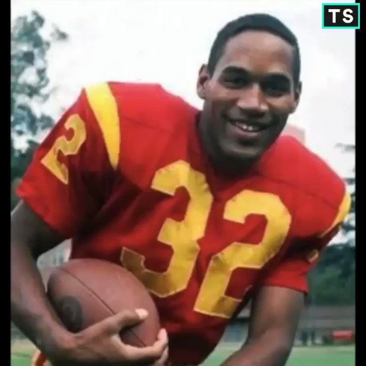 1975 San Francisco Running Back OJ Simpson stopped by Browns