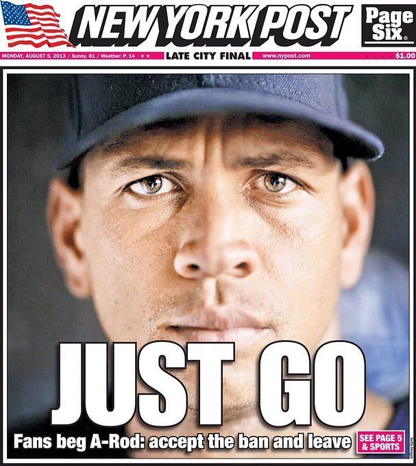 Alex Rodriguez Says PED Suspension Cost Him His Reputation, More