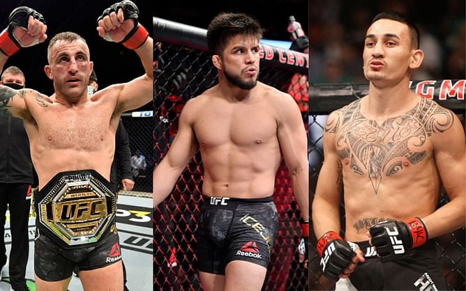 Henry Cejudo explains why he'd rather "take chances" in a potential fight with Max Holloway than Alexander Volkanovski