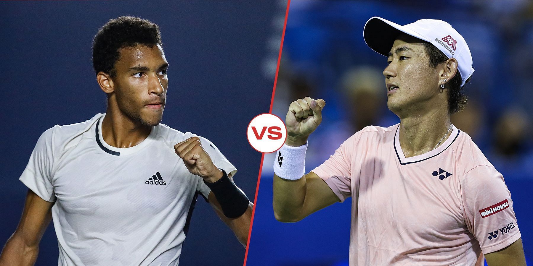 Felix Auger-Aliassime will take on Yoshihito Nishioka in the second round of the Canadian Open