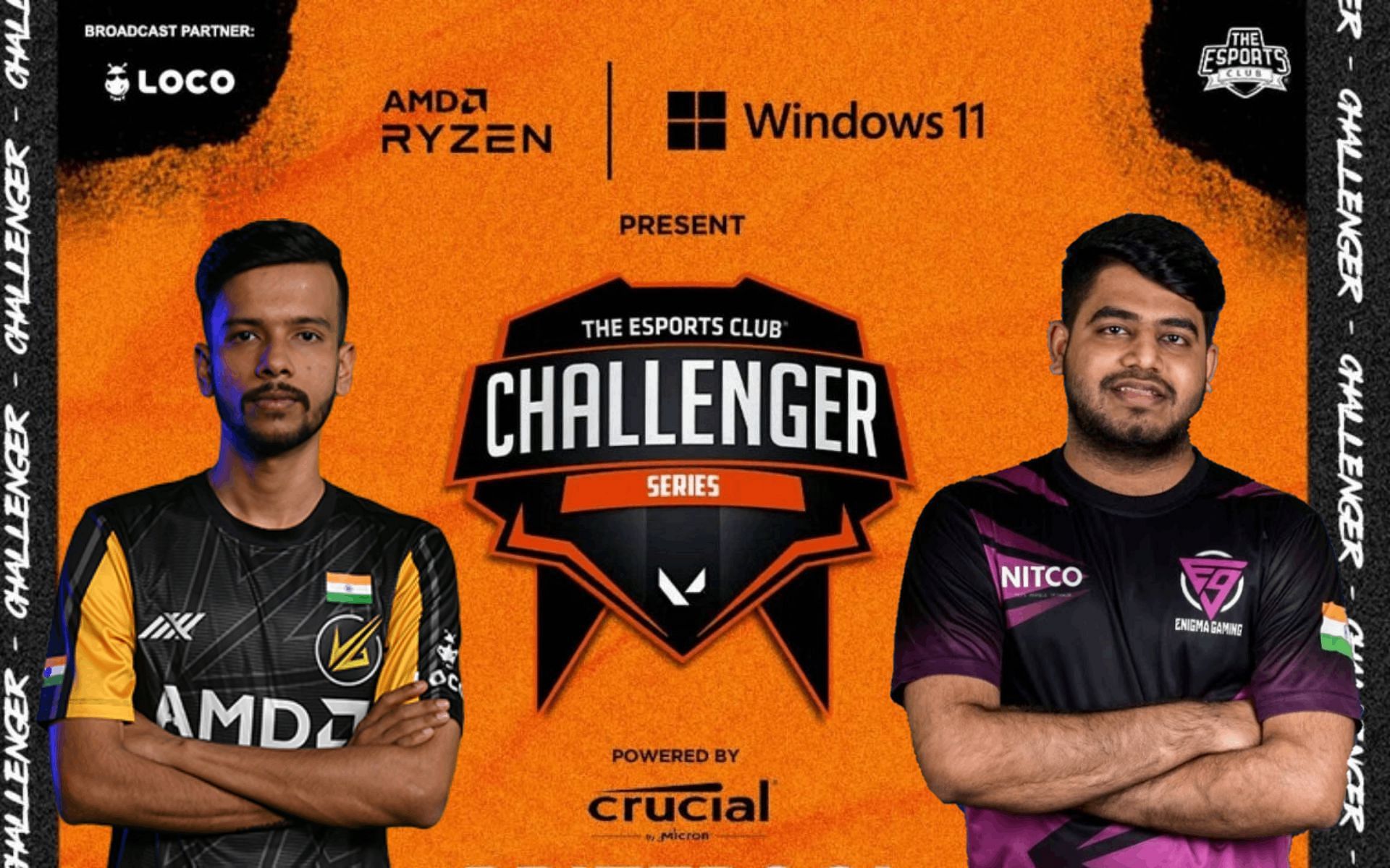 Previewing the Velocity Gaming vs Enigma Gaming series at the TEC Challenger Series 8 Grand Final (Image via Sporskeeda)