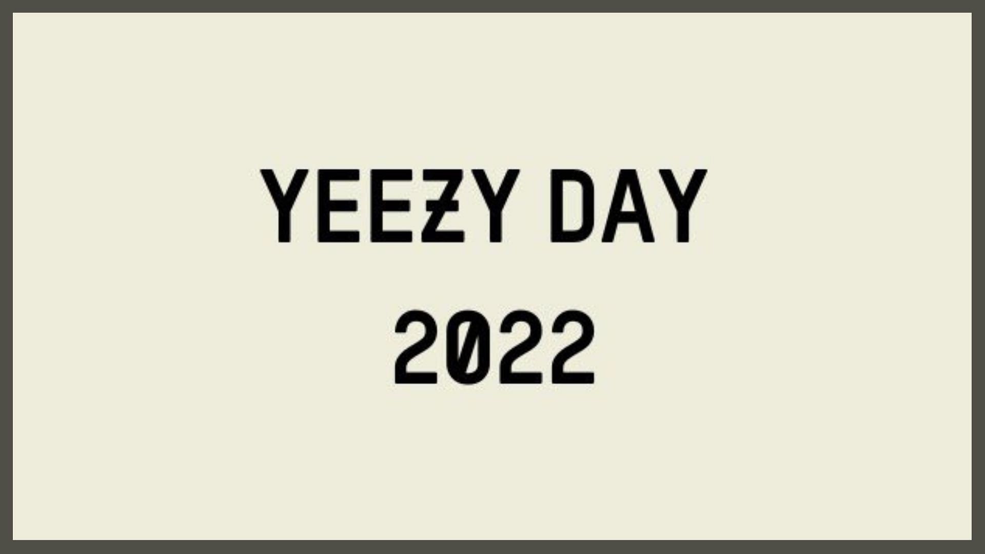 Yeezy Day 2022 releases (Image via Twitter/@sneakersteal)