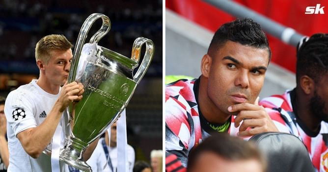 "Switching Champions League for Europa League is a big difference" - Real Madrid superstar Toni Kroos takes a dig at new Manchester United signing Casemiro