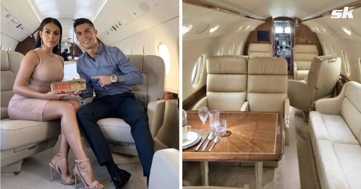 Cristiano Ronaldo's private jet is the Gulfstream G650, which costs around  £50million