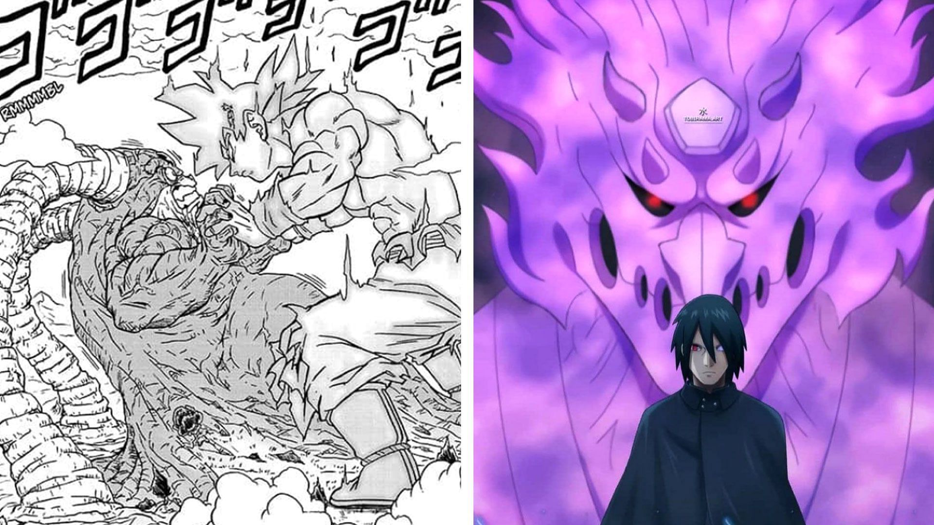 Dragon Ball stole Naruto&#039;s ace move and made it overpowered (Image via Toei Animation and Studio Pierrot)