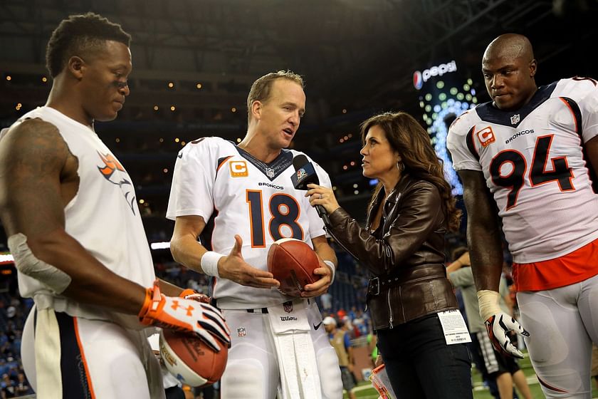 Peyton Manning reunites with Demaryius Thomas at Broncos camp