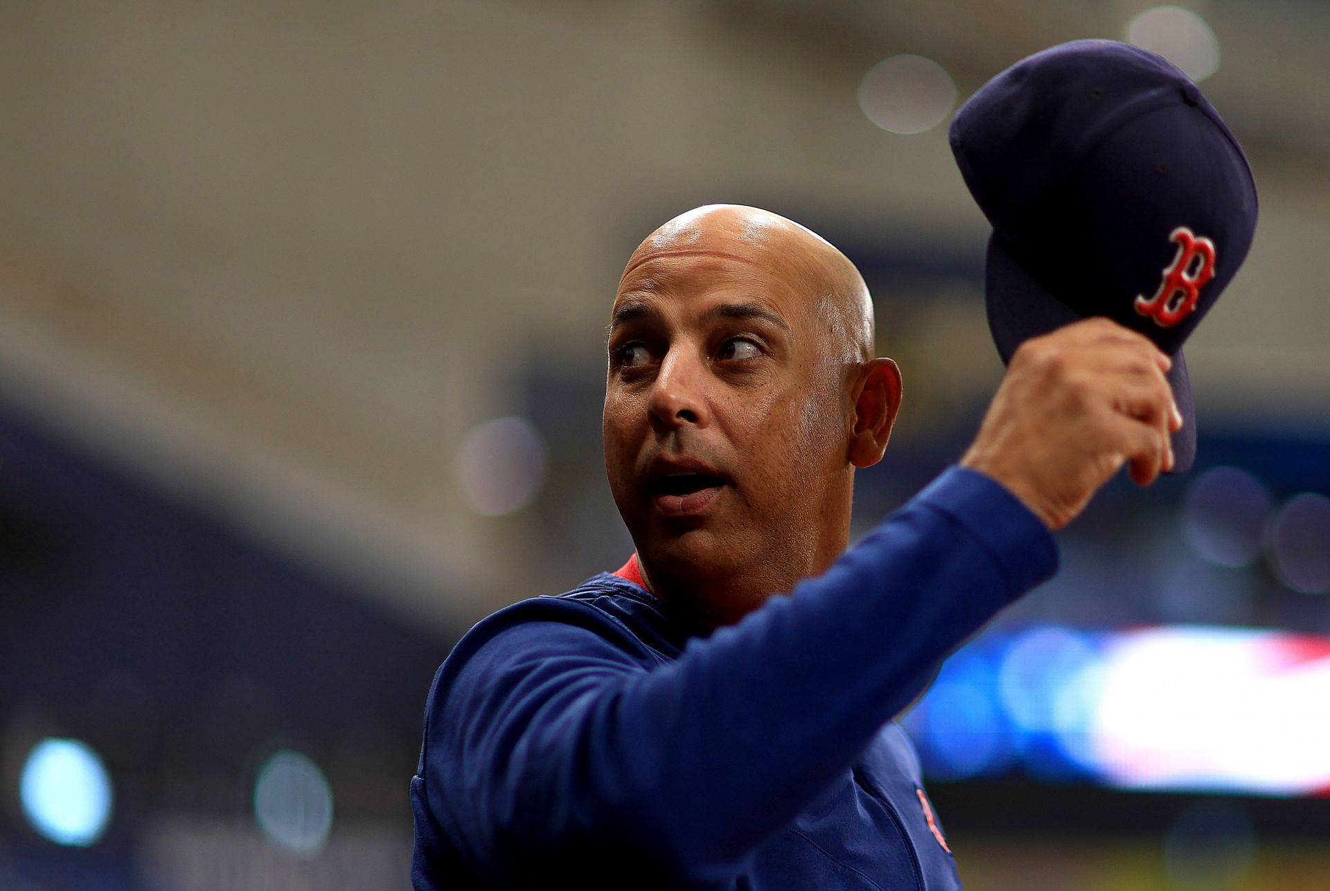 Red Sox manager Alex Cora was ejected during his side&#039;s 7-3 defeat to the Kansas City Royals