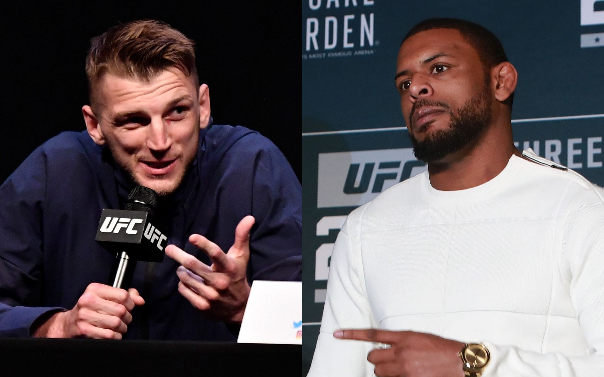 Dan Hooker (left) and Michael Johnson (right) (Images via Getty)