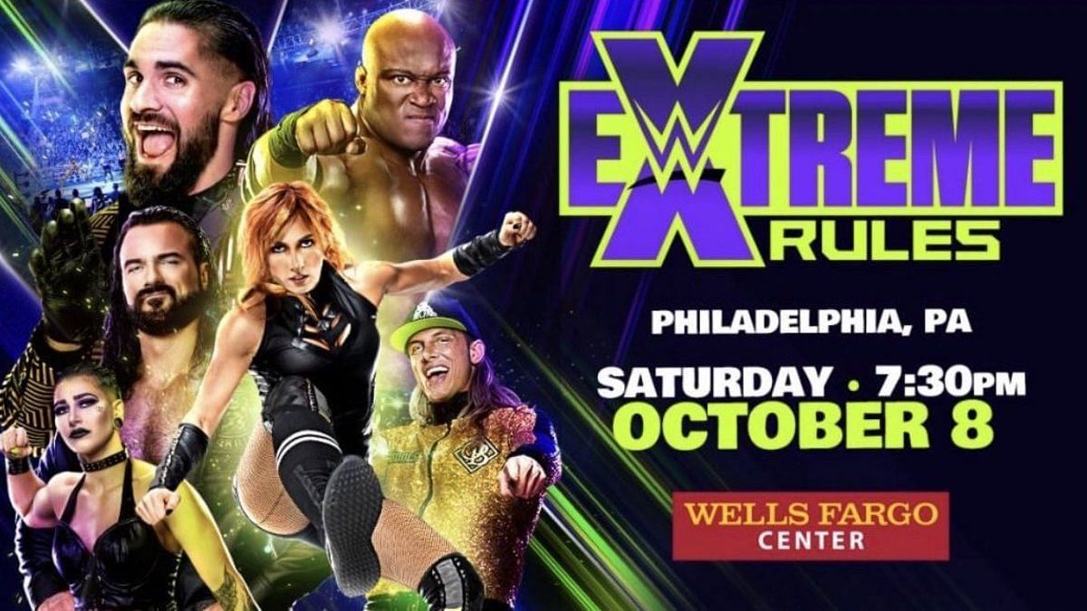 WWE Extreme Rules 2022 का  पोस्टर 
