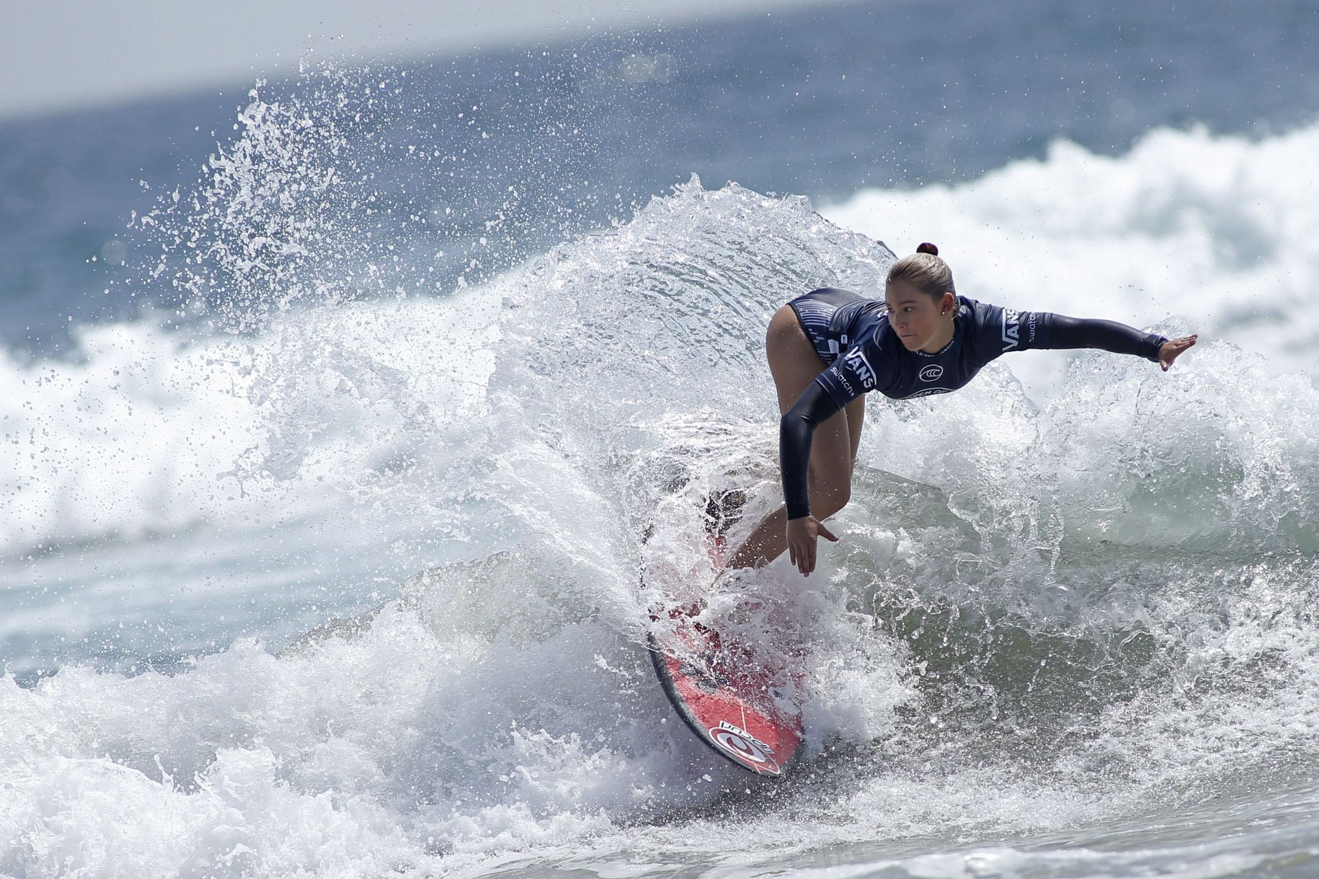 2019 VANS US Open of Surfing competition. 