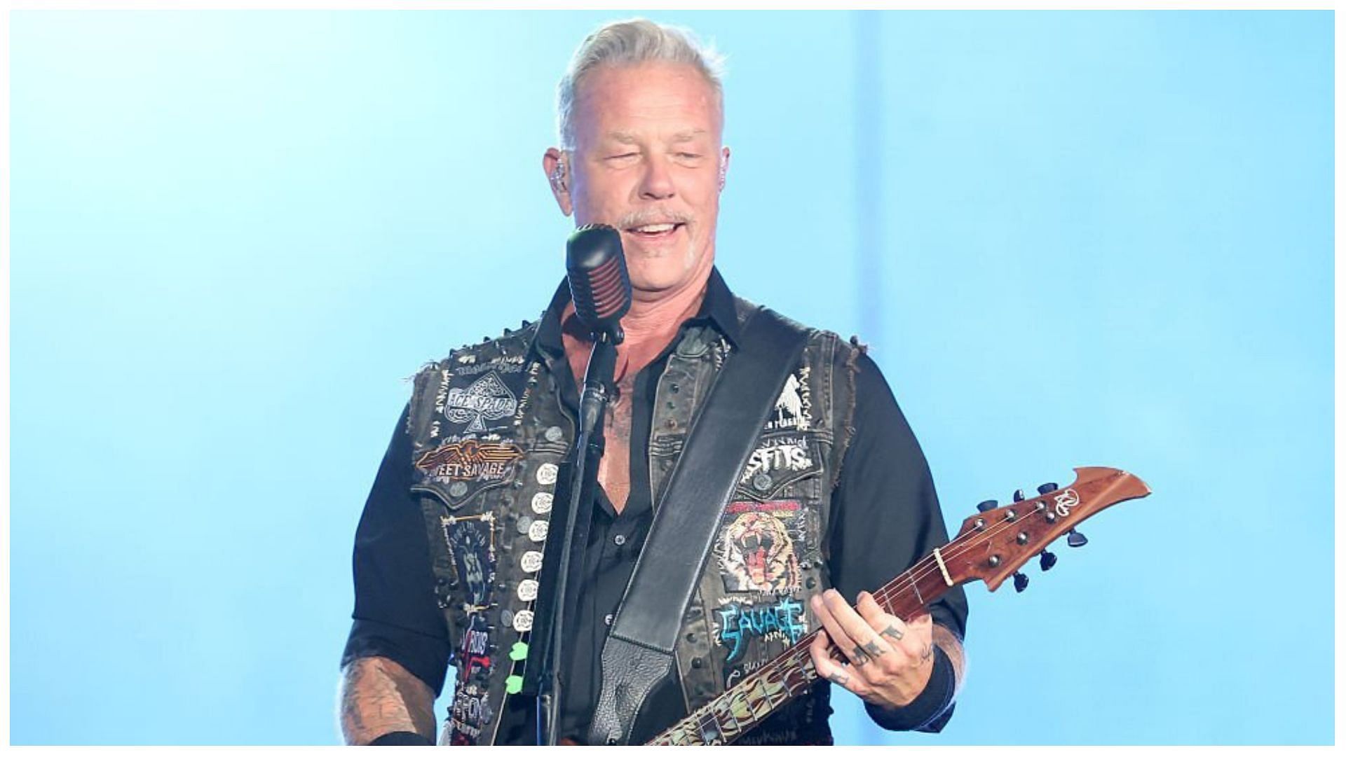 James Hetfield got secretly divorced from his wife (Image via Gary Miller/Getty Images)