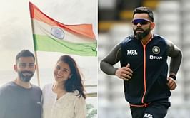 Anushka Sharma and Virat Kohli pose with tricolor as former shares Independence Day wishes