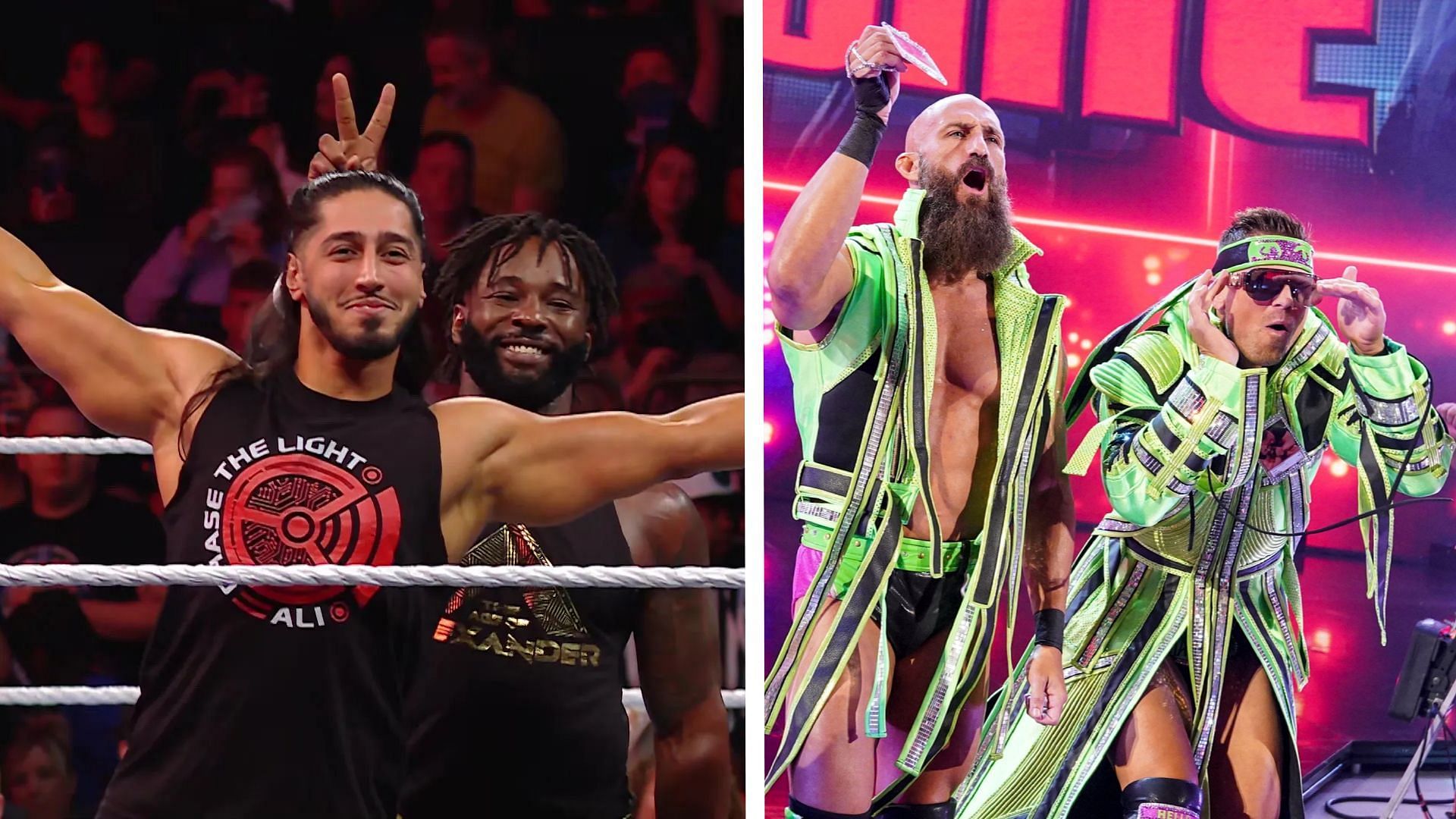Mustafa Ali and Cedric Alexander have formed a tag team in WWE