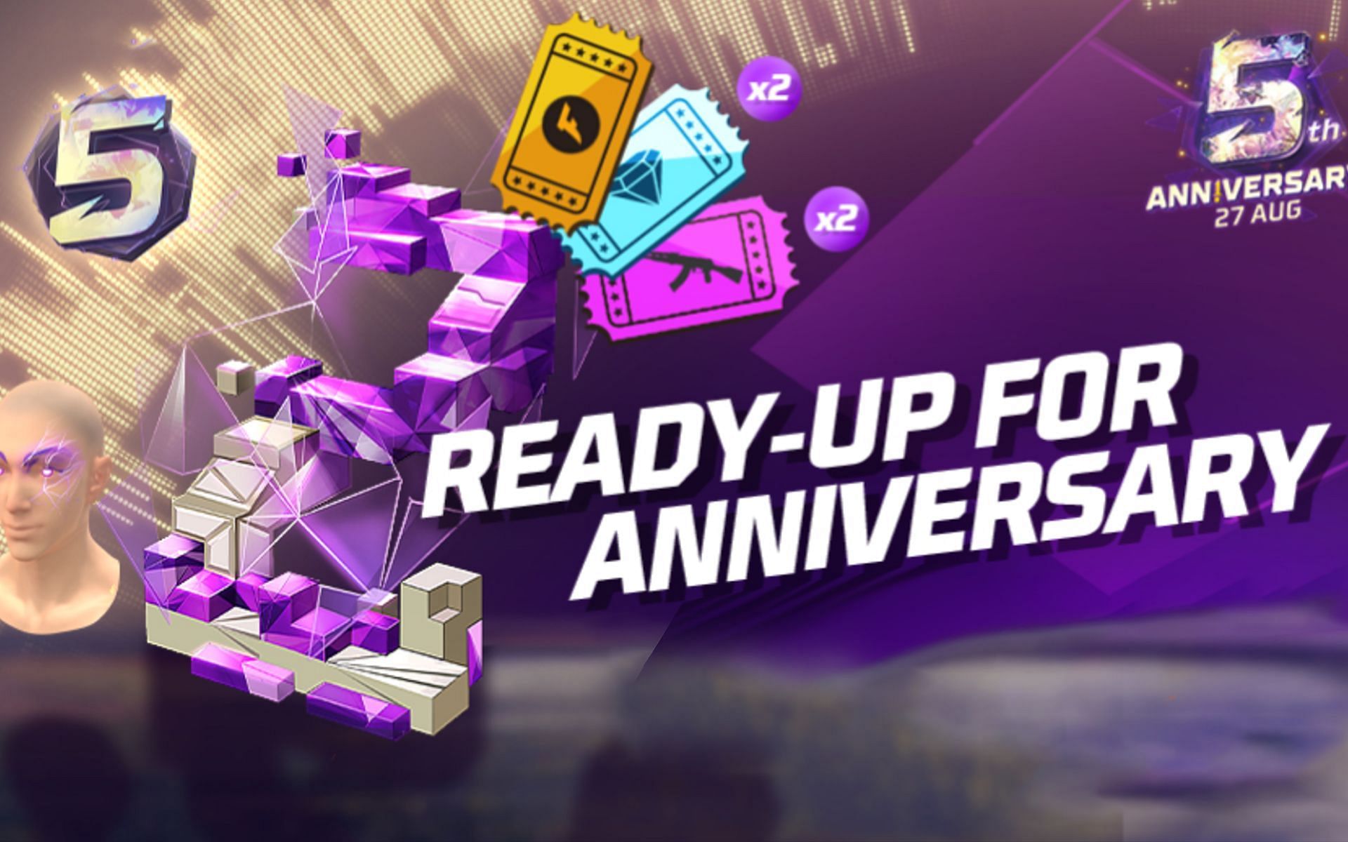 Ready-Up For Anniversary is now live in Free Fire MAX (Image via Garena)