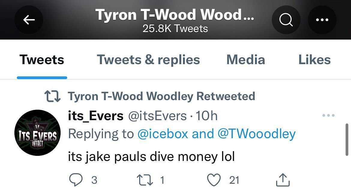 Tyron Woodley retweeted the reply.