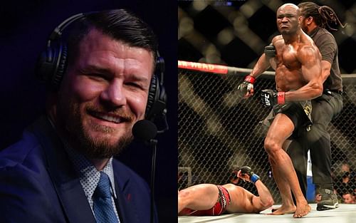 Michael Bisping (L) and Kamaru Usman vs. Jorge Masvidal 2 (R) [ Image credits: Getty Images and @usmsan84kg /Instagram ]