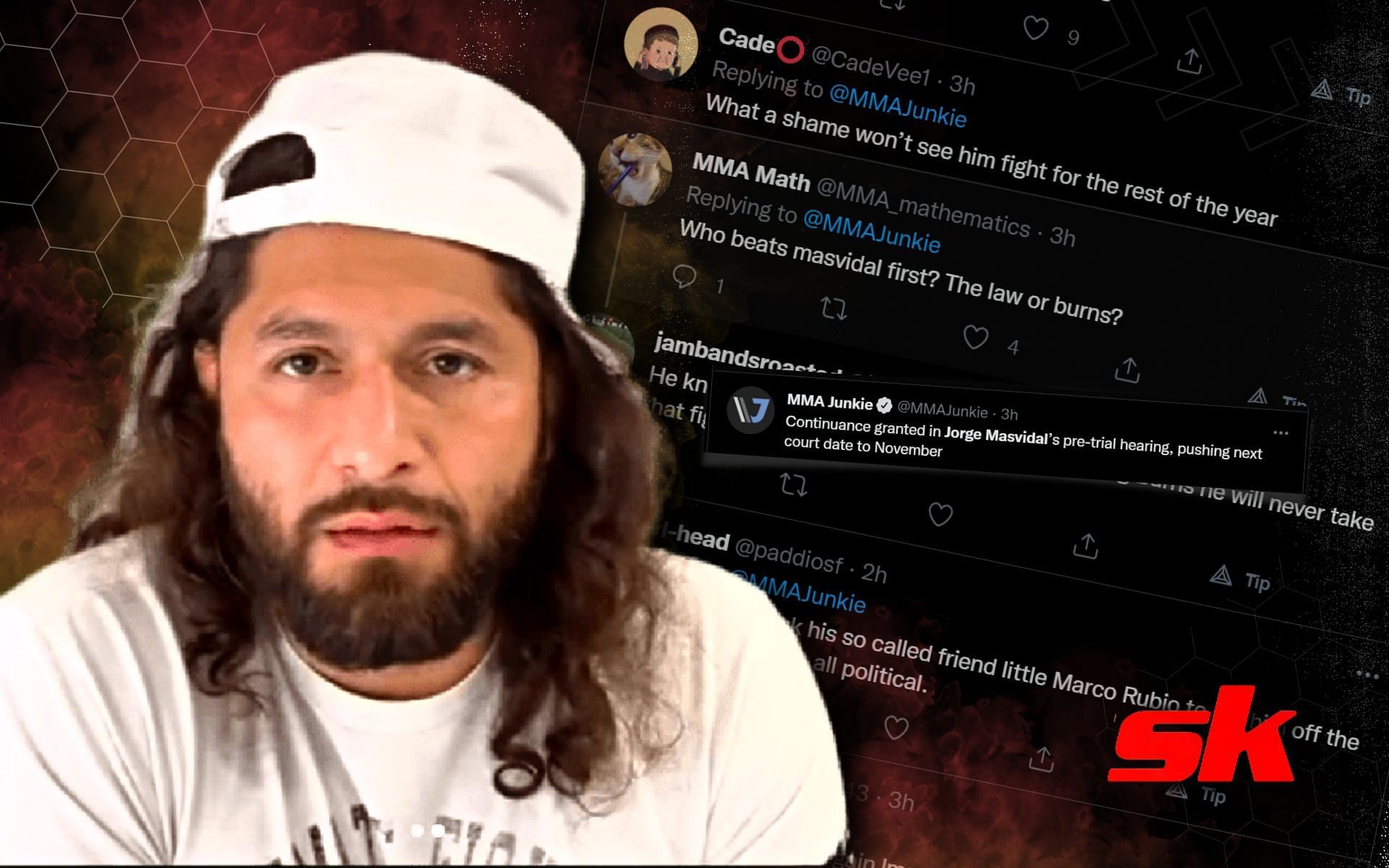 Fans react to Jorge Masvidal