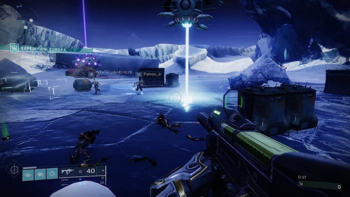 Destiny 2 players must protect the drill if they want a chance at some treasure (Image via Bungie)