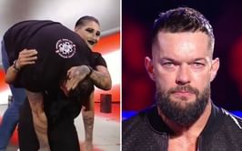 Rhea Ripley assaults male superstar, helps Finn Balor defeat WWE legend