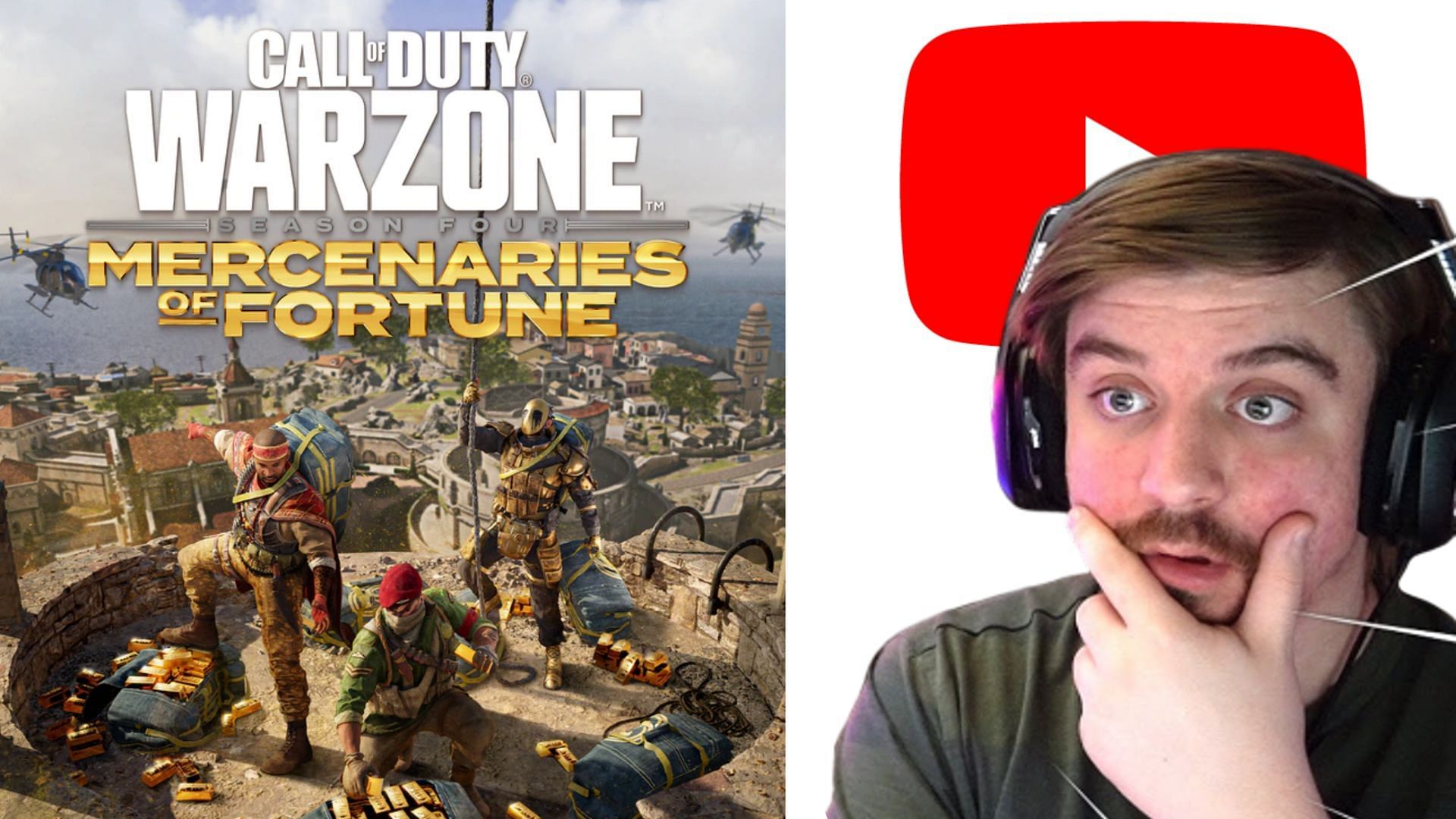 YouTuber BearPig clarifies the usage of catchy titles for his videos (Image via BearPig, Activision, and YouTube)