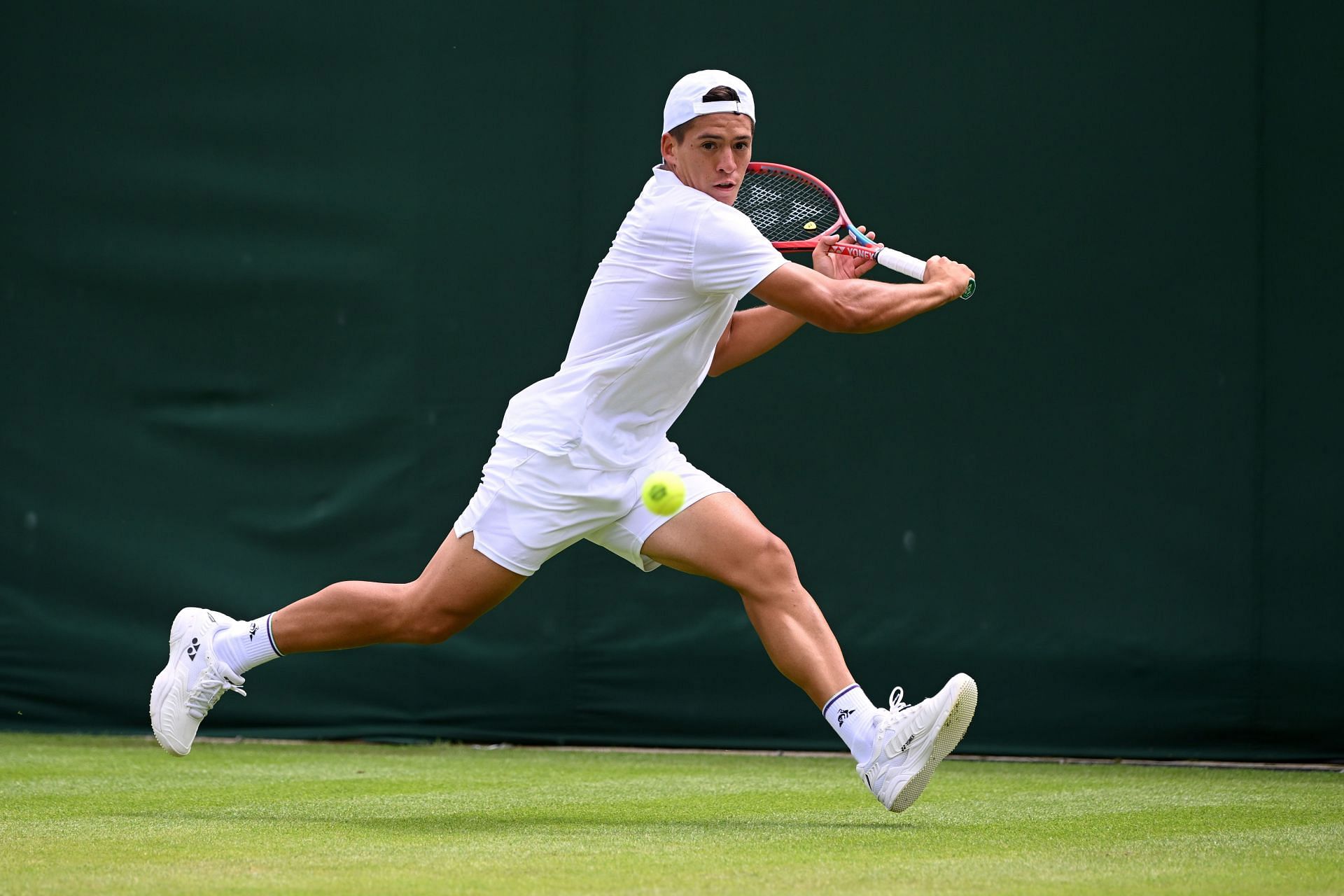 Sebastian Baez at the 2022 Wimbledon Championships