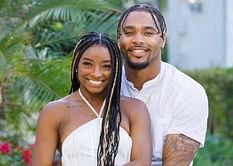 “It just felt right, we both vibed” – When Simone Biles opened up about her first meeting with fiancé Jonathan Owens