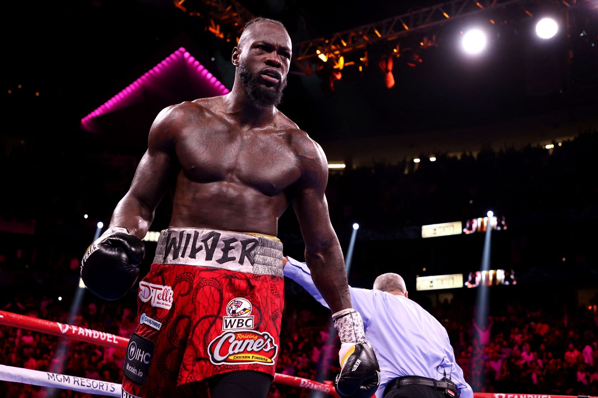 Deontay Wilder is training hard ahead of his return against Robert Helenius