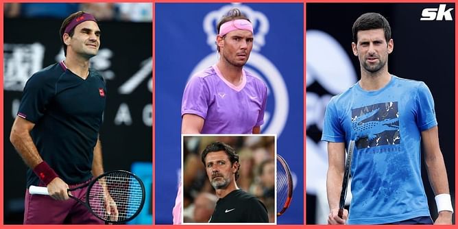 "Perfection, fighter, dominant"- Patrick Mouratoglou on what word he associates with Rafael Nadal, Novak Djokovic, and Roger Federer