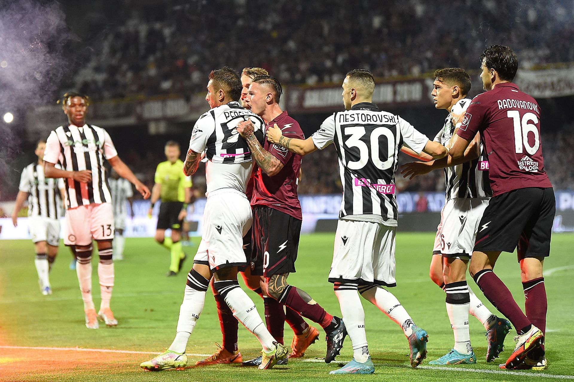 Udinese and Salernitana meet in Serie A on Saturday.