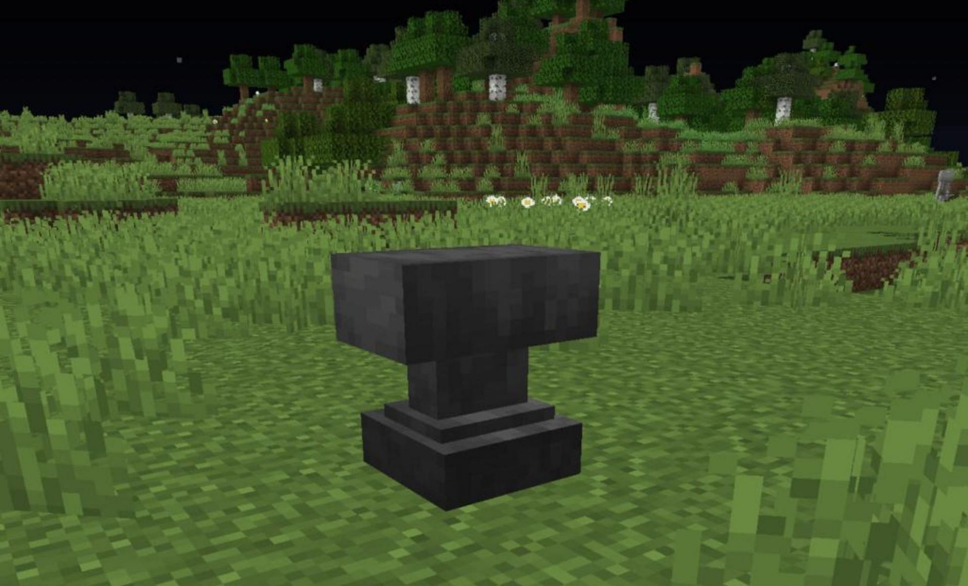 Anvils are key for this feature (Image via Minecraft Wiki)