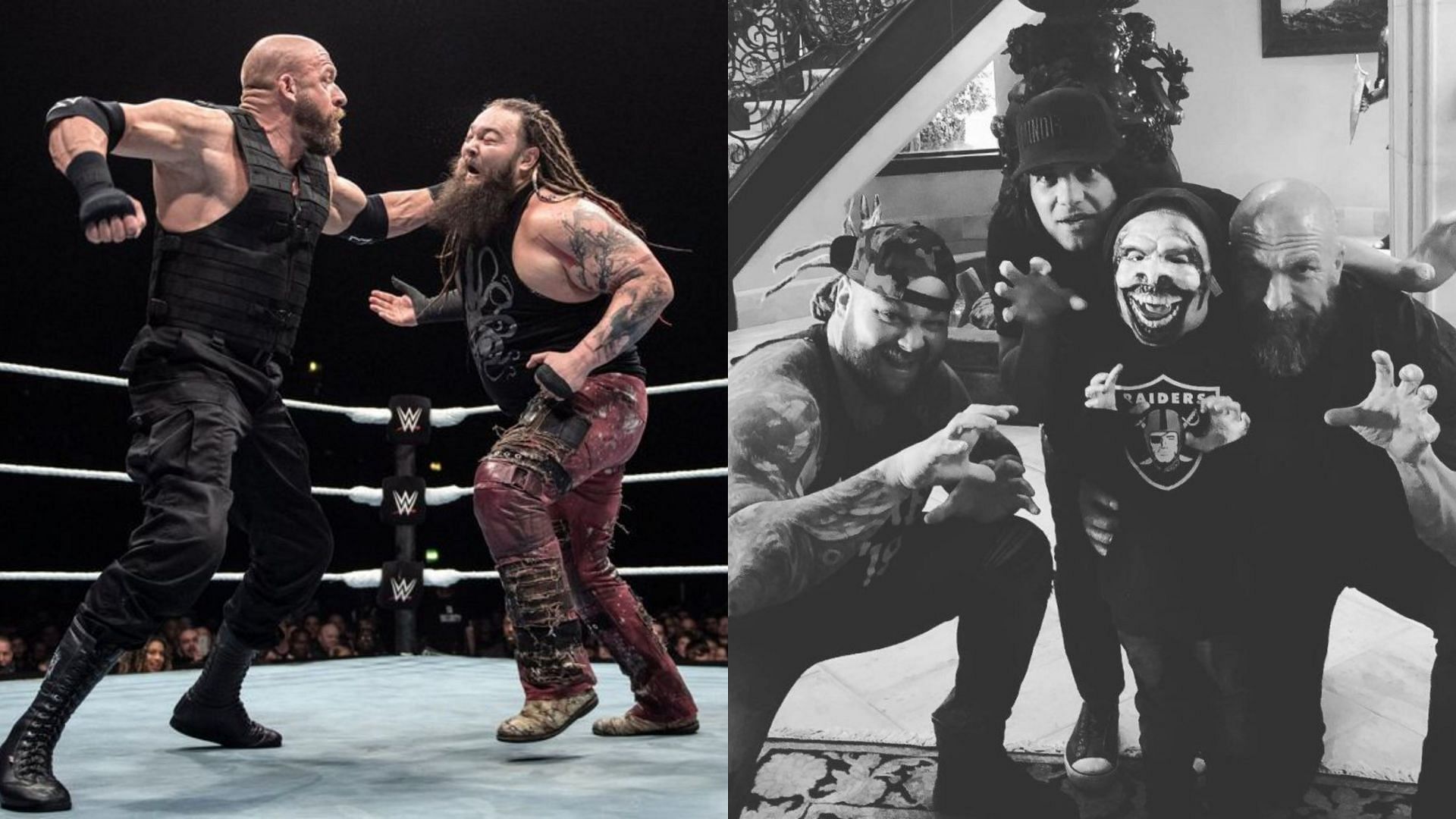 Bray Wyatt had a good relationship with Triple H