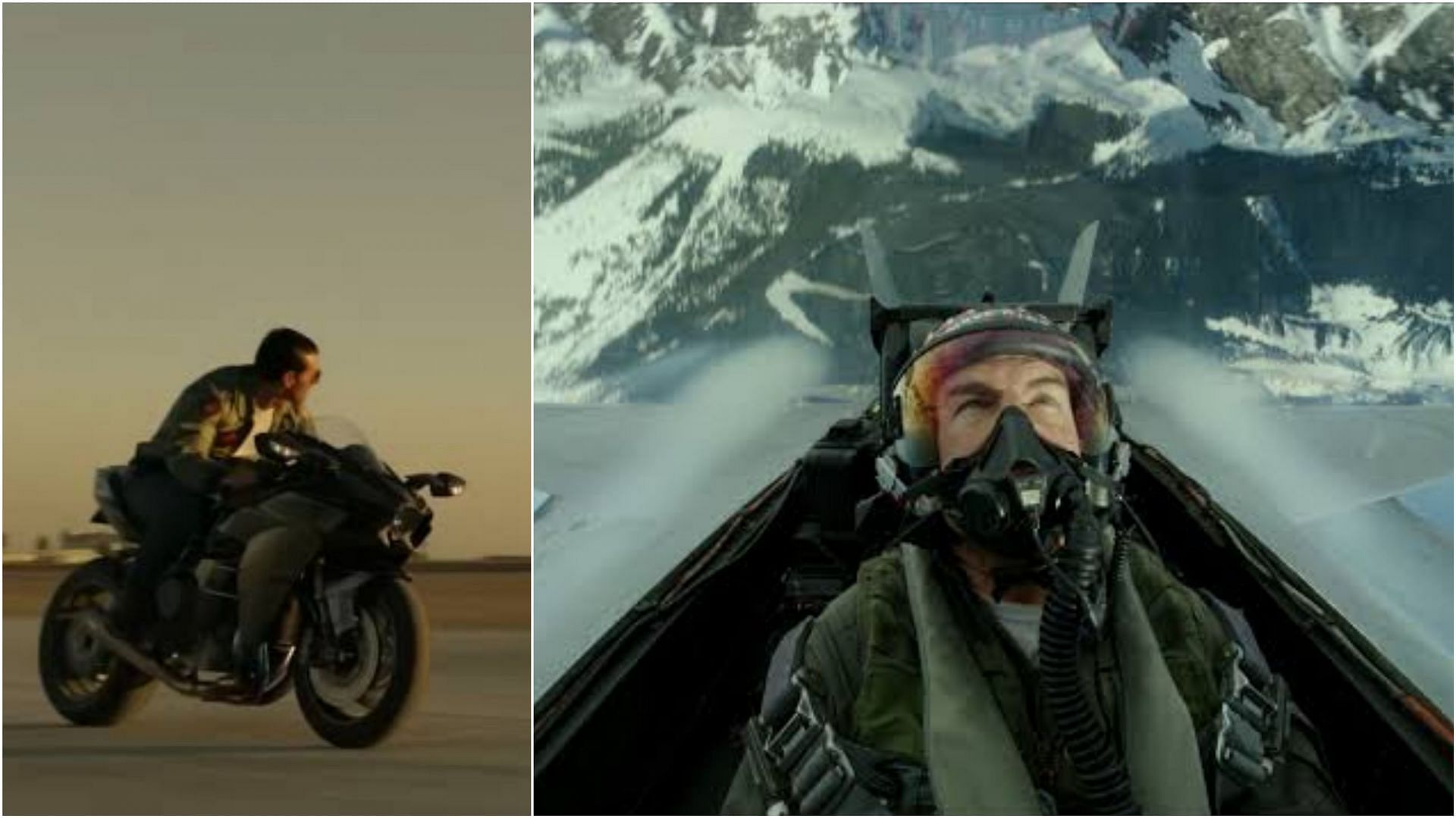 Stills from Top Gun: Maverick (Images via IMDb)