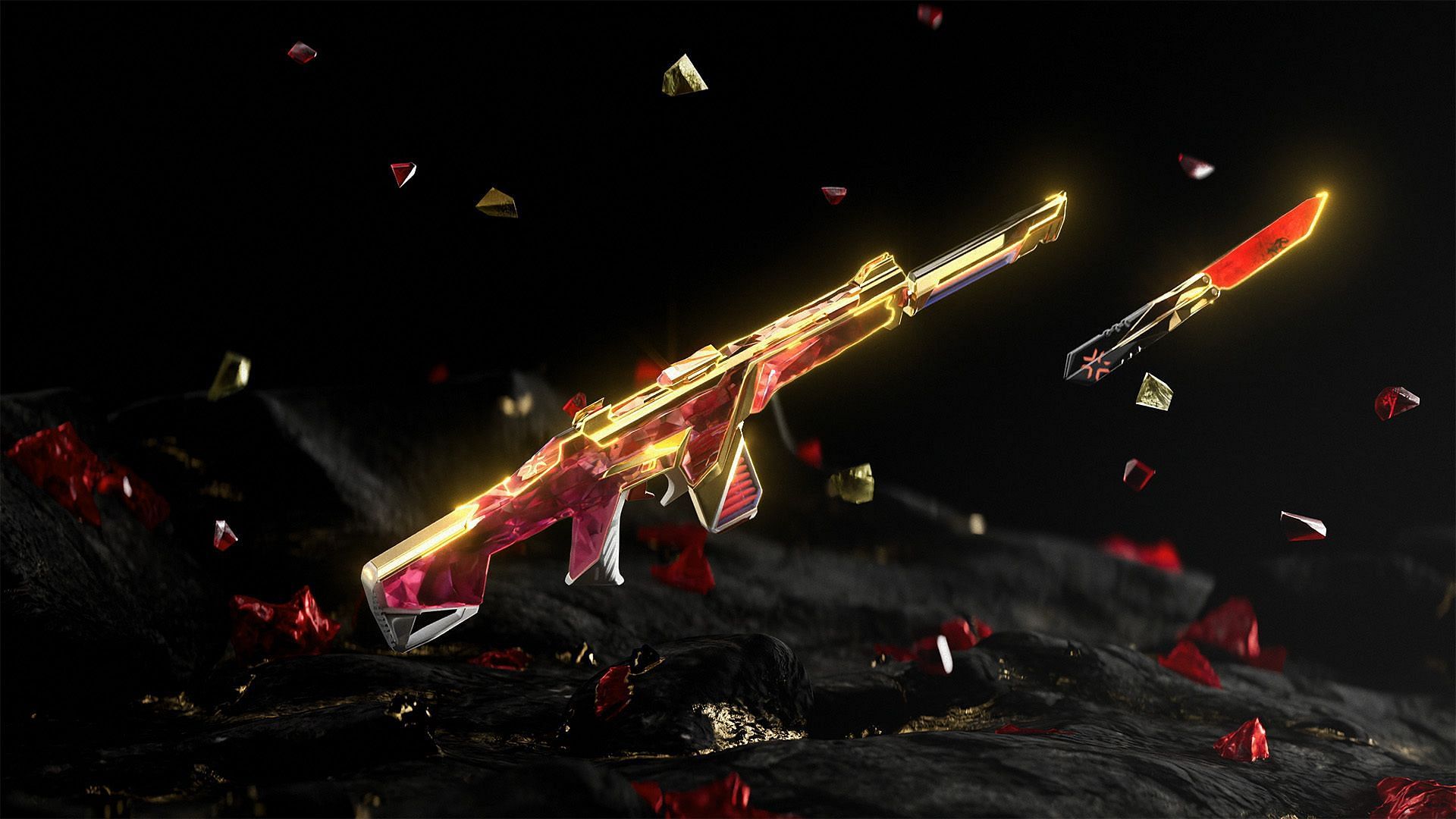 The upcoming weapon skins (Image via Riot)