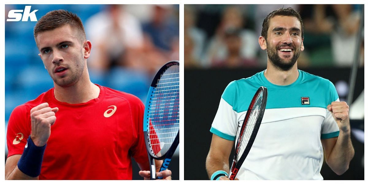 Marin Cilic will compete against compatriot Borna Coric in the first round of the Canadian Open